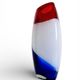 Post-Modern Murano Art Glass Vase by Cose Belle, Italy, 1980s