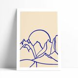 East - Limited edition art print (A3)
