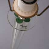Glass floor lamp by Dori Design Holland 1980s