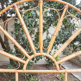 Rattan headboard