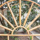 Rattan headboard