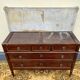 Antique Louis XVI style chest of drawers in Parisian style mahogany
