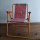 Foldable camping chair for vintage children