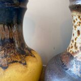 Two Uebelacker Ü-ceramics vases