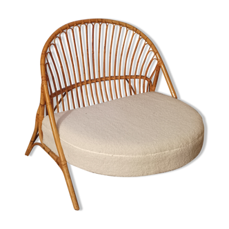 Rattan armchair from the 60s