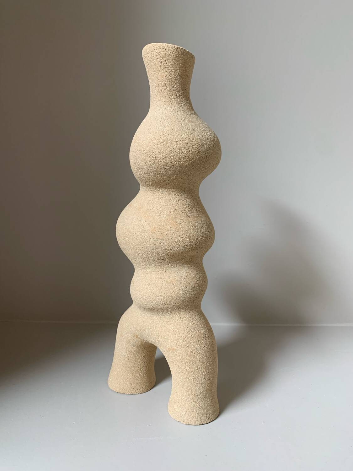 Vase in an organic shape