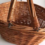 2-handle wicker basket