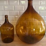 2L amber demijohn