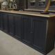 Enfilade à 6 portes 1920 patiné noir
