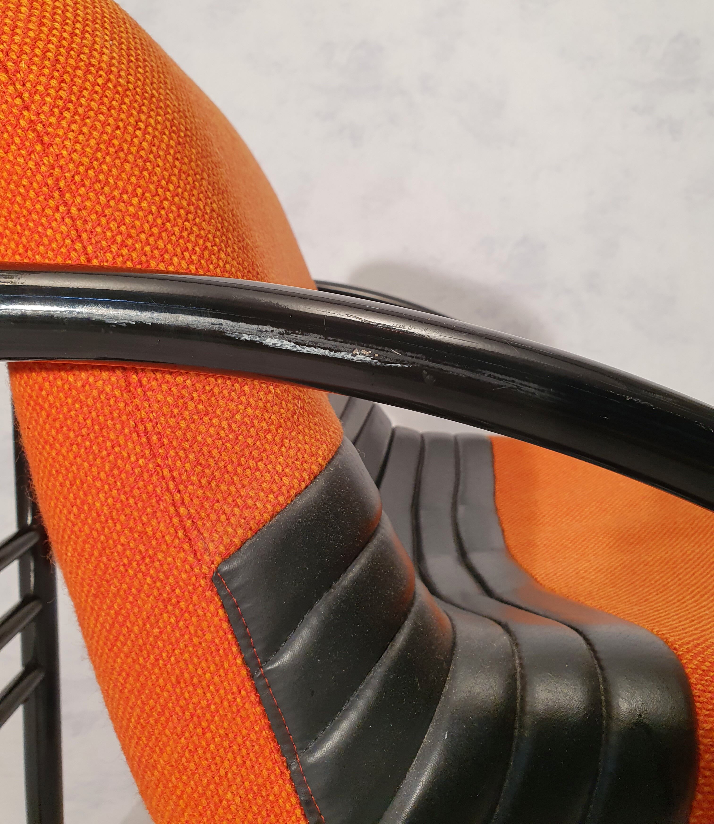 Airborne Armchair Pair - Metal - Ca 1980