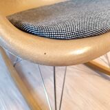 Fauteuil à bascule RAR en fibre de verre du milieu du siècle par Eames – Vitra