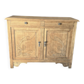 Buffet parisien art déco en chêne 