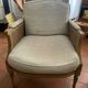 Fauteuil chic bohème canné