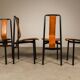 Set of six ‘Irma’ dining chairs by Achille Castiglioni for Zanotta, Italy,