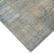 Handwoven Anatolian Contemporary 173 cm x 247 cm Grey Patchwork Carpet