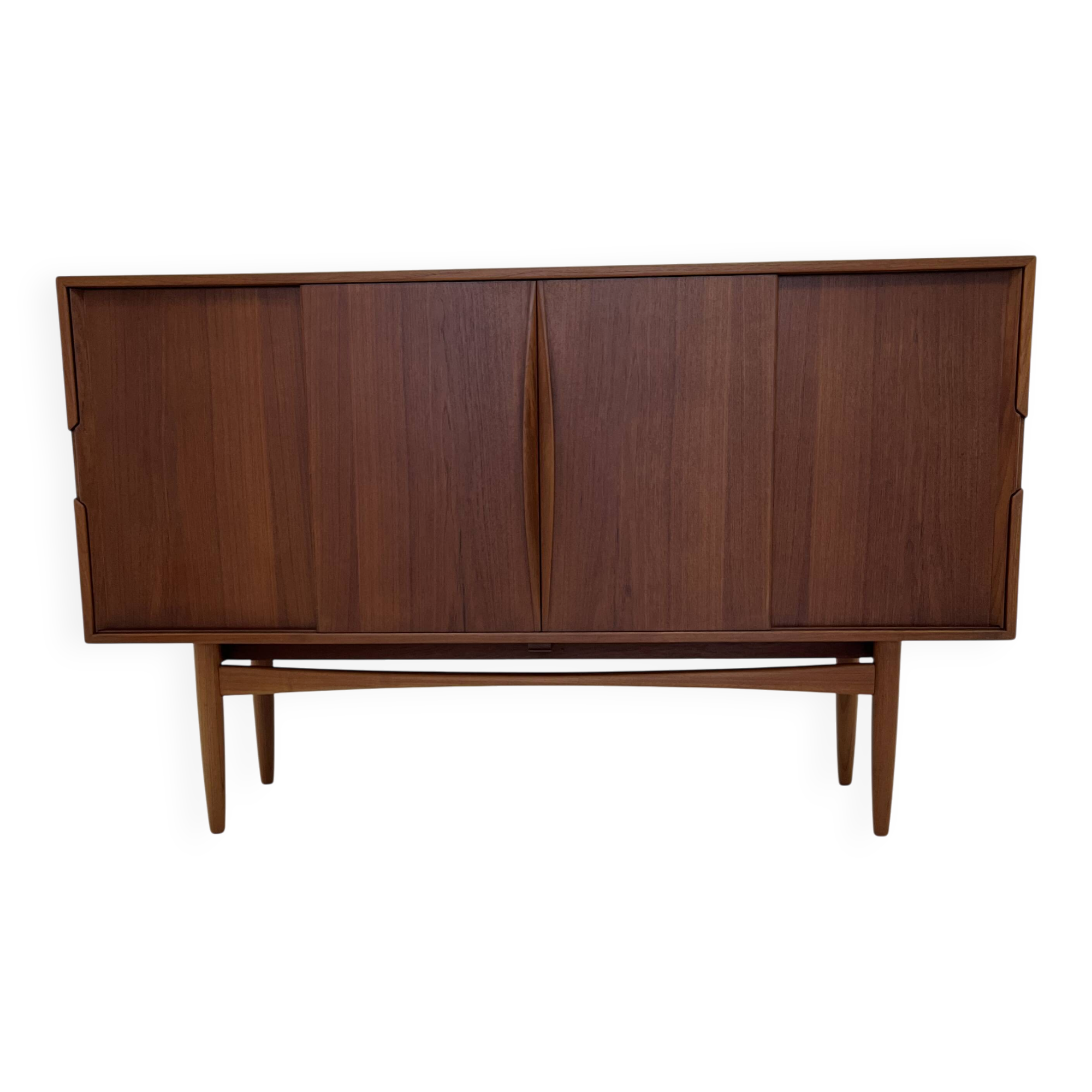 Sideboard in Teak with Sliding Doors, 1965