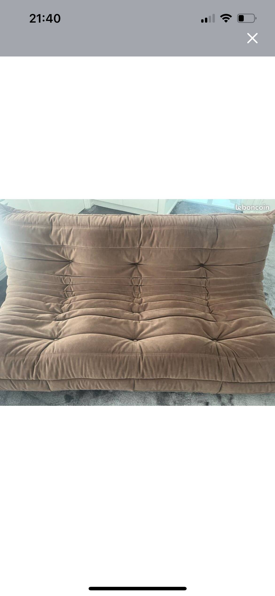 Togo 3-seater sofa by Ligne Roset