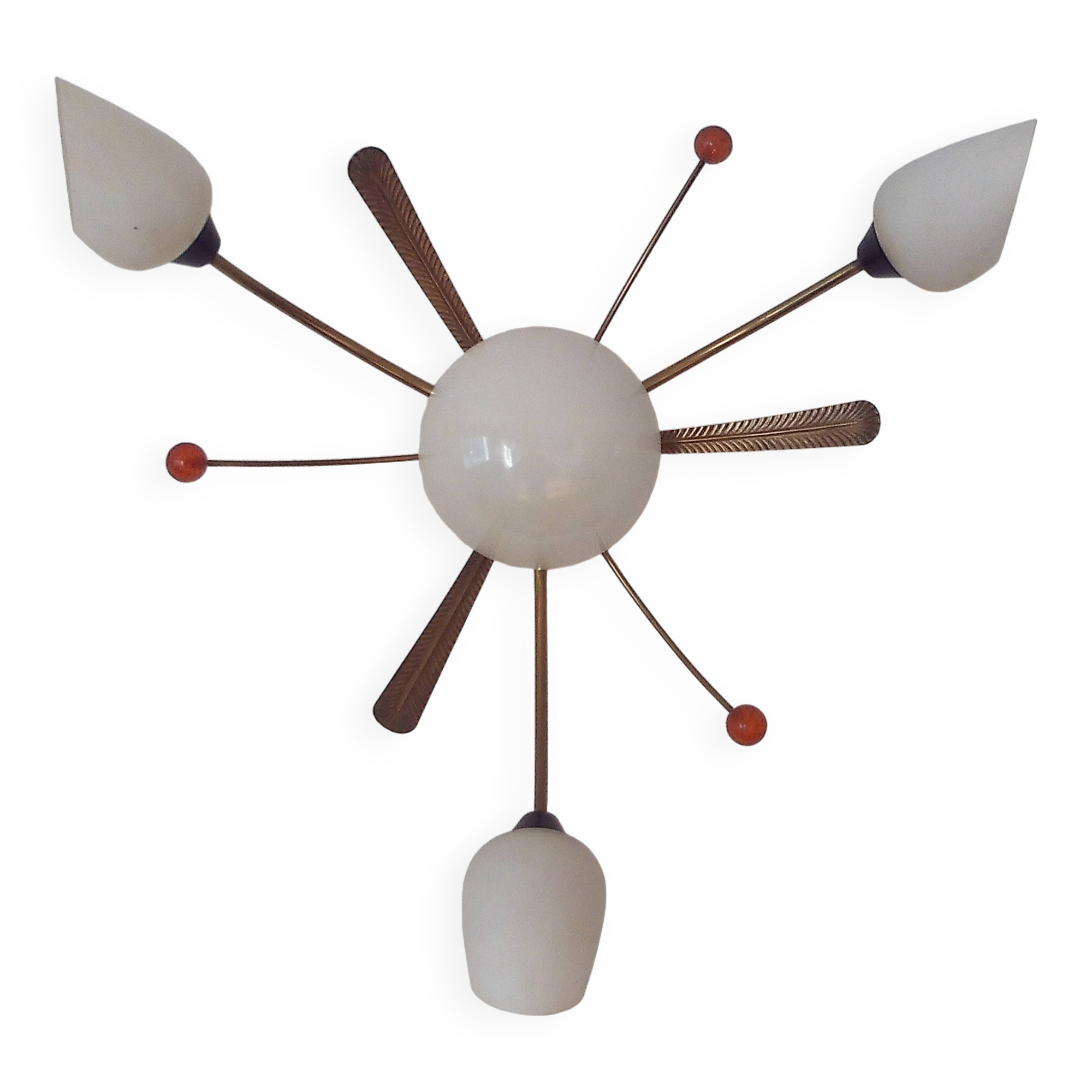 large pair of 1960 wall lights