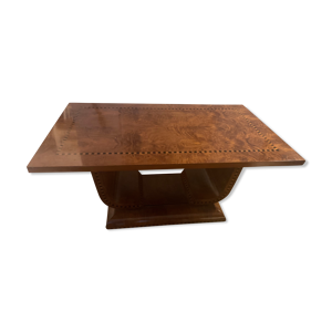 table basse marqueterie