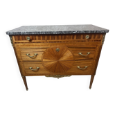 Marquetry chest of drawers