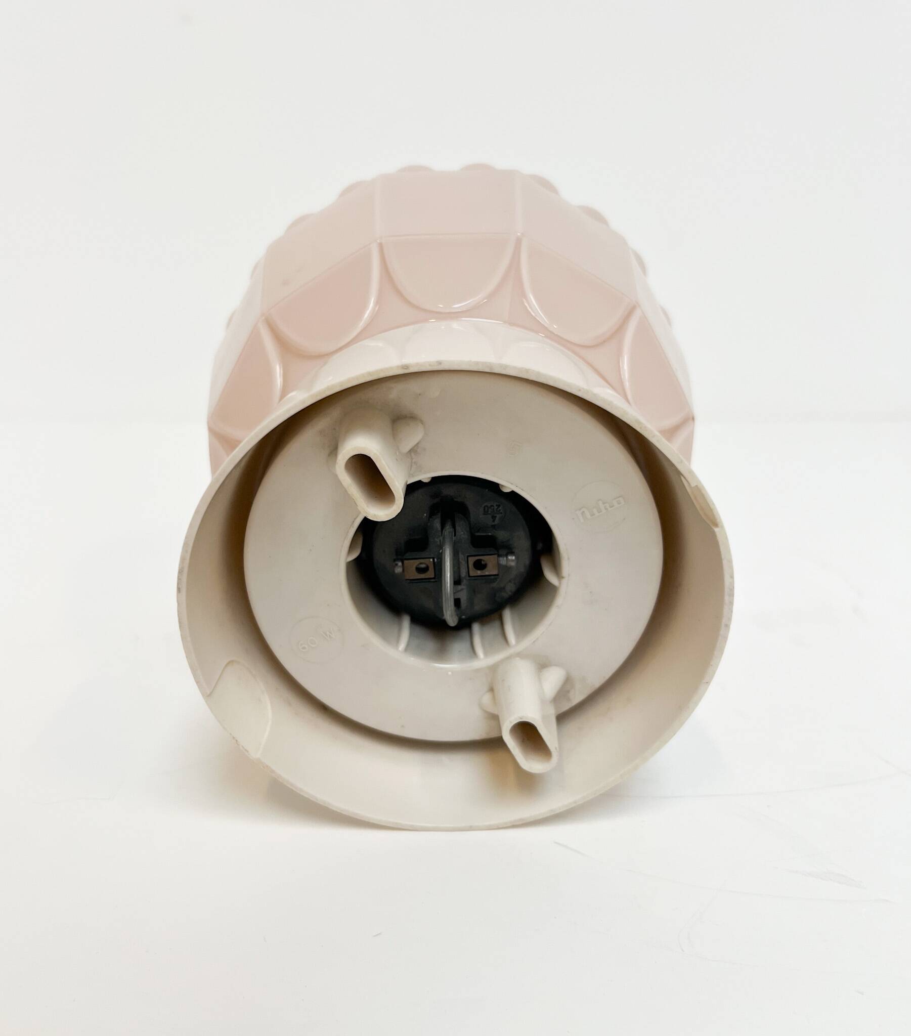 Art Deco pink Thabur ceiling lamp, 1930s