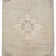 Tapis persan oriental marron crème 6x8, 176x259 cm