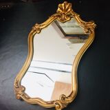 Louis XV style gold mirror 60x40 cm