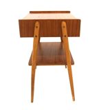 Scandinavian teak bedside table, AB Carlströms, Sweden, 1960