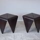 Petalas Side Tables by Jorge Zalszupin, Rosewood