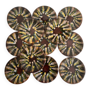 assiettes à dessert