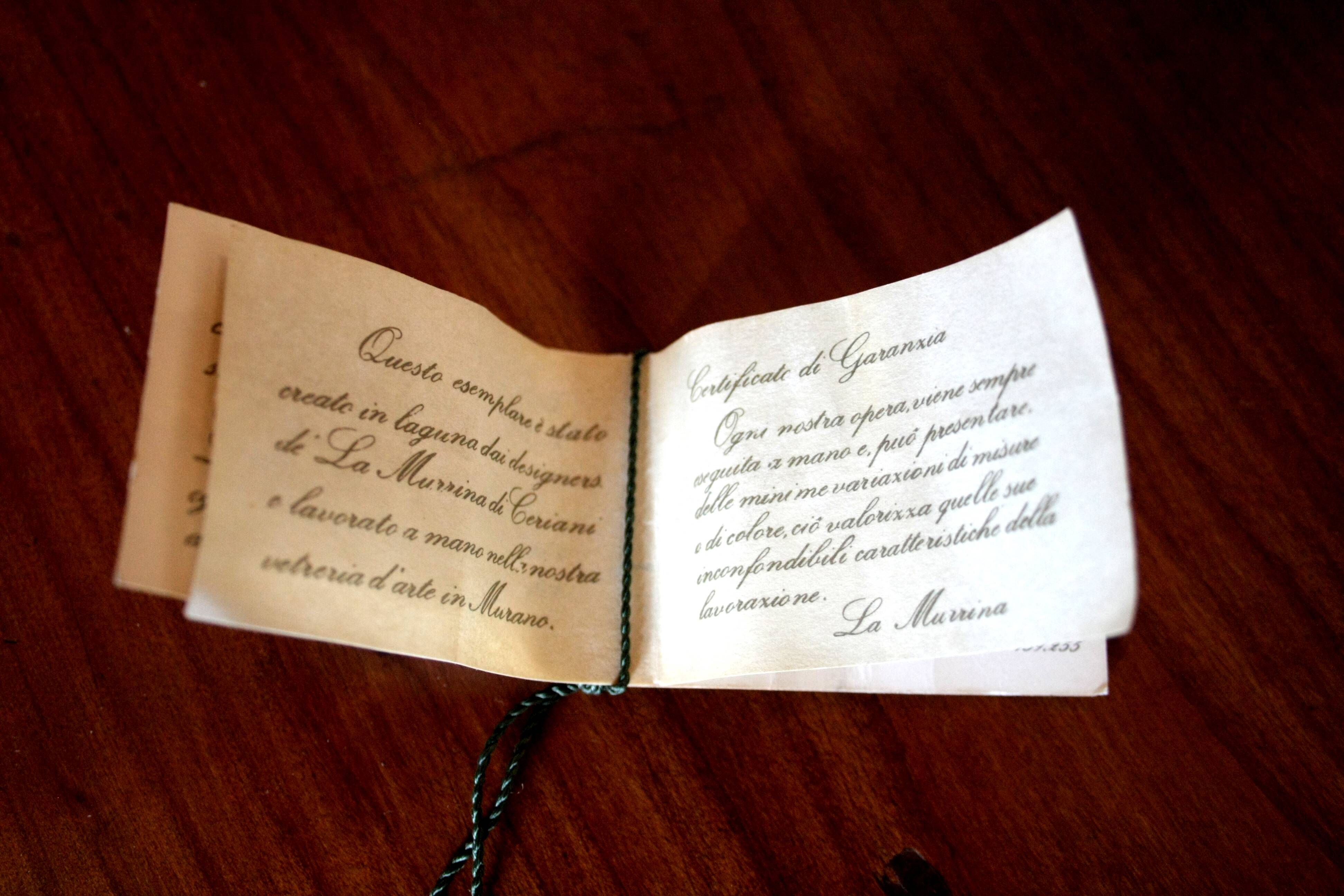 Suspension de La Murrina avec marque déposée, Italie années 70