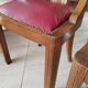 Antique Art Deco style gondola chairs