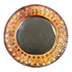 Roland Zobel (1915-2006) round mirror in resin from the 1960s (in the style)
