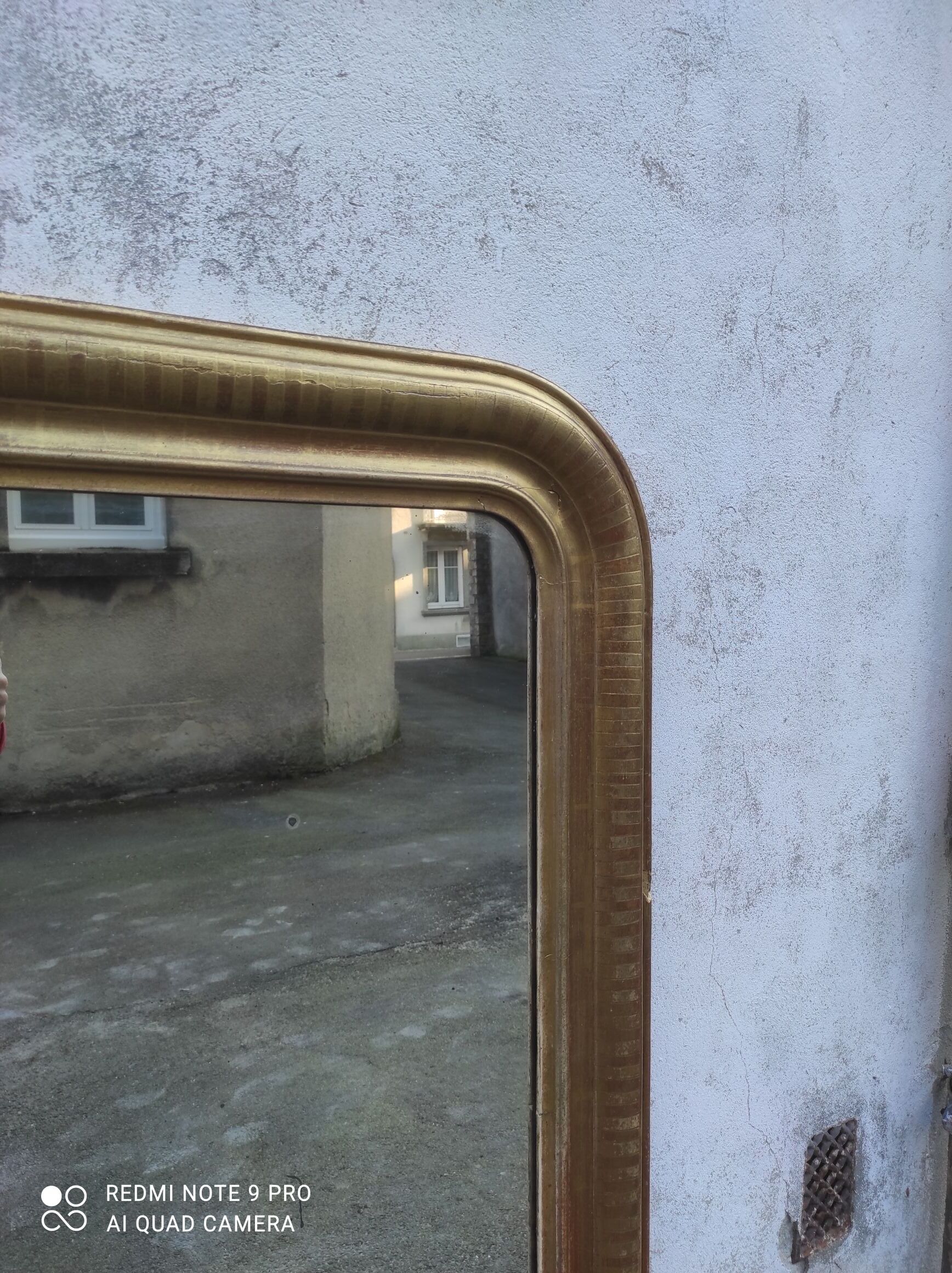 Old mirror Louis Philippe 128/92 cm