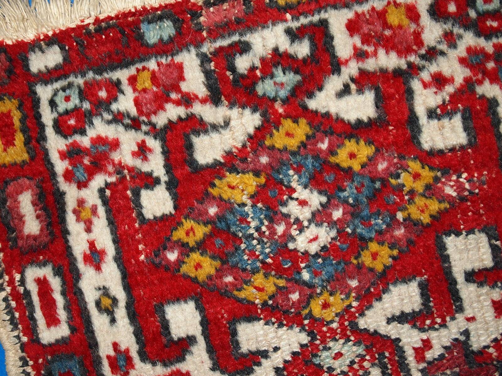 Tapis Vintage Hamadan en Laine, Années 1970, Élégance du Moyen-Orient