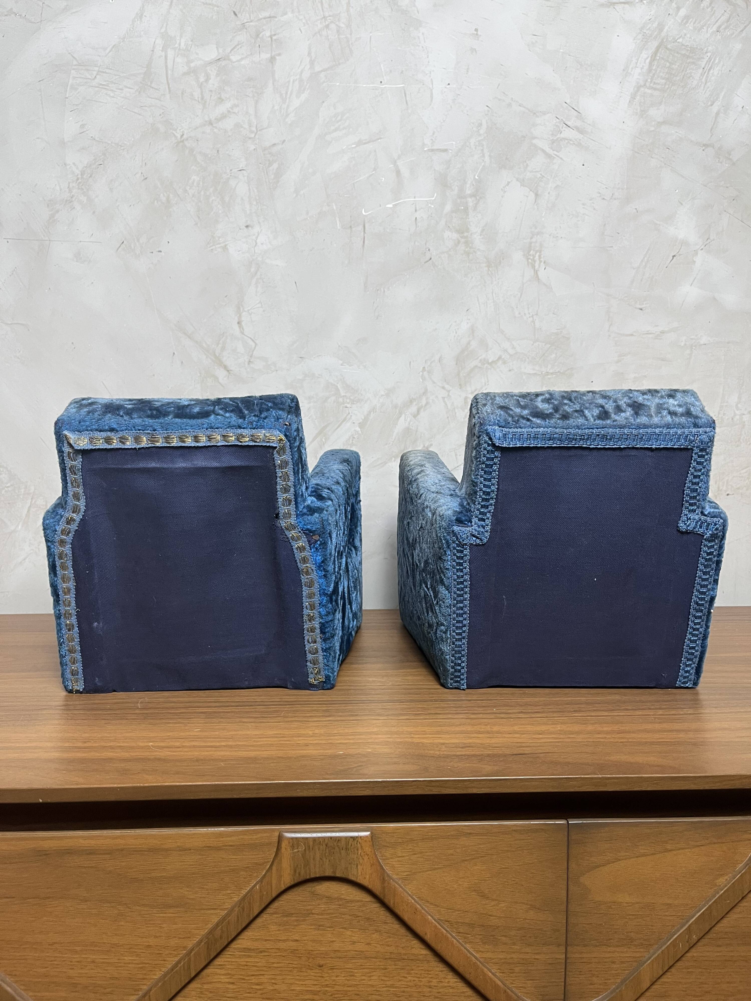 Pair of master's armchairs