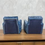 Pair of master's armchairs
