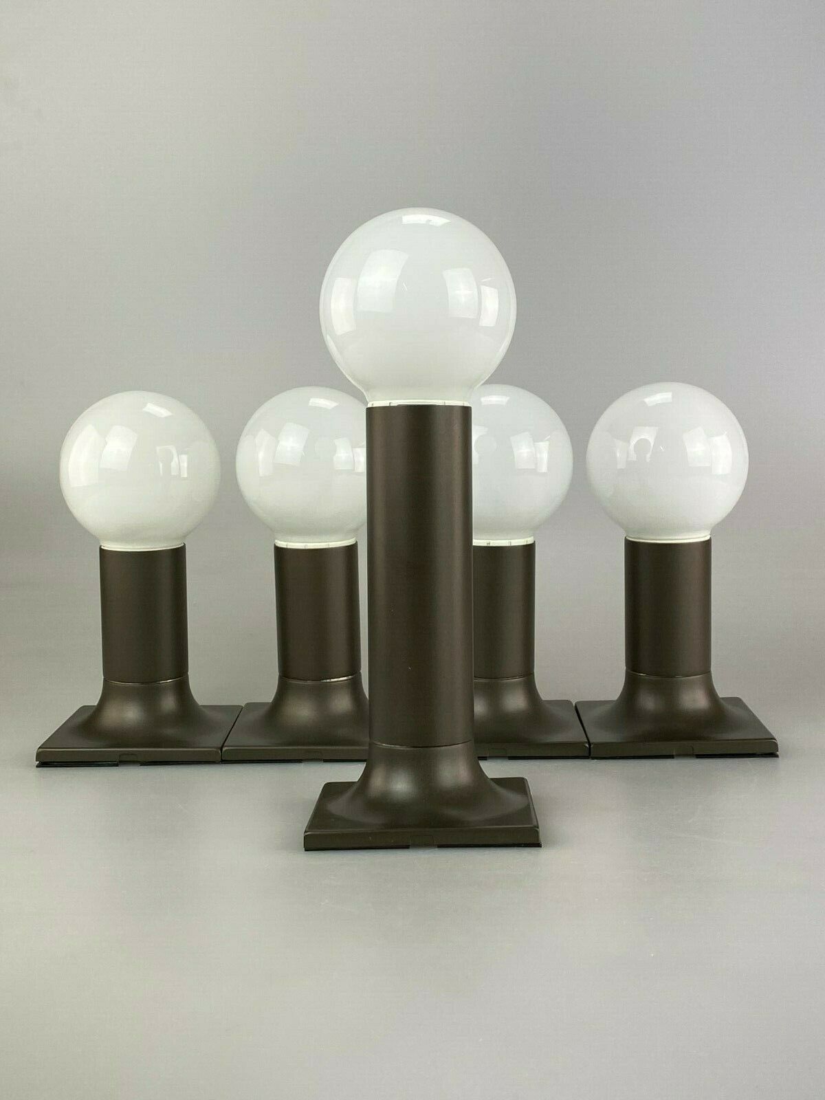 1960s 1970s tube wall lamps by Rolf Krüger for Staff