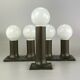 1960s 1970s tube wall lamps by Rolf Krüger for Staff
