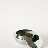Small stainless steel sugar bowl, 1970