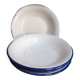 Set of four plates