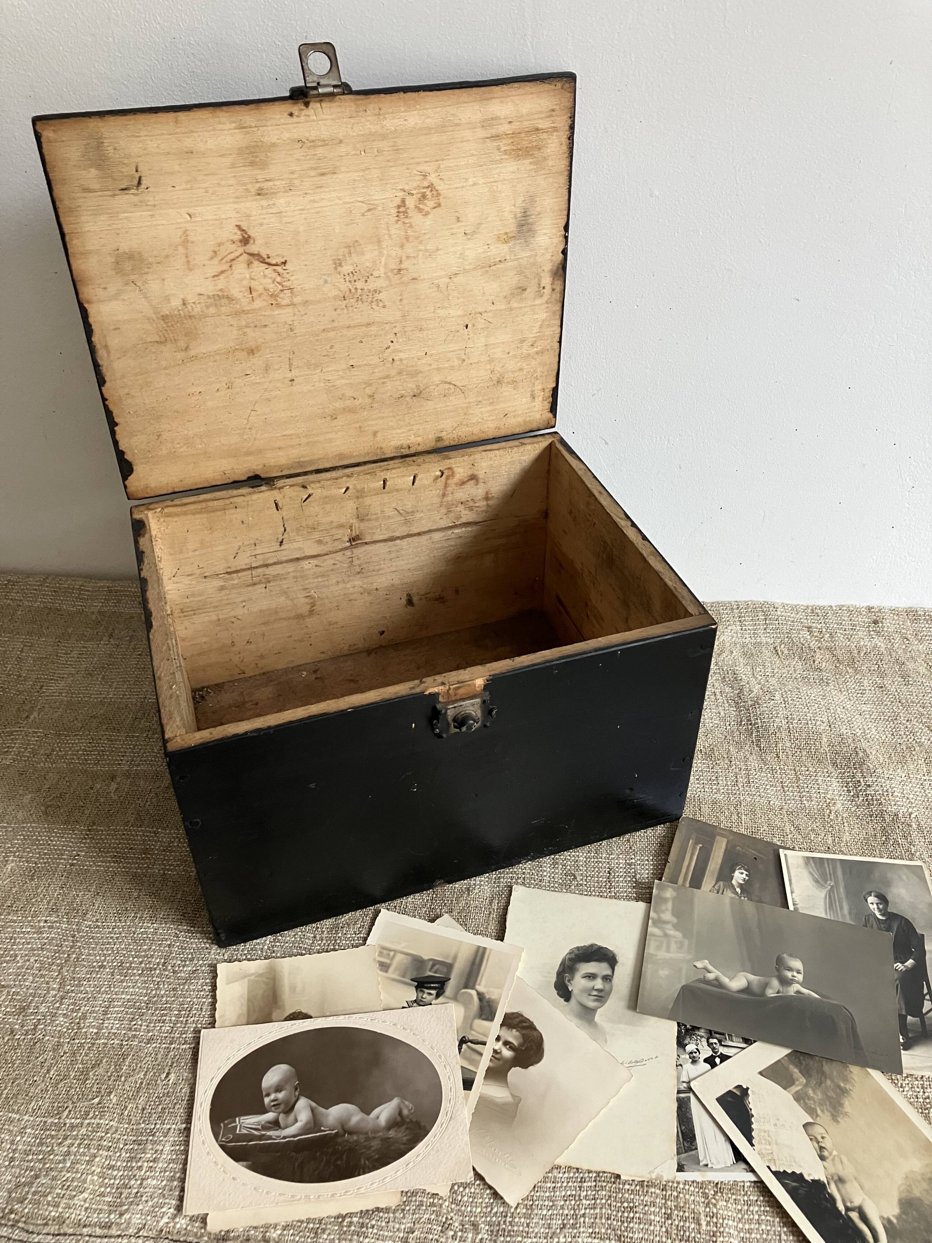 Old wooden box, chest