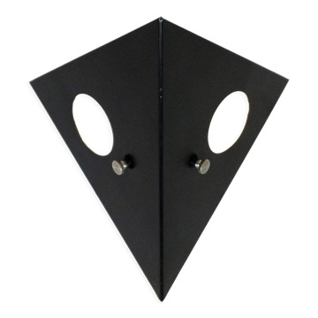 Black metal 'Night Owl' wall lamp for Raak, The Netherlands 60s