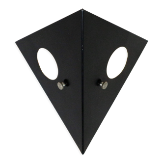 Black metal 'Night Owl' wall lamp for Raak, The Netherlands 60s