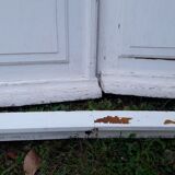 Door bay window arched oak frame H233,5xW234 small tiles