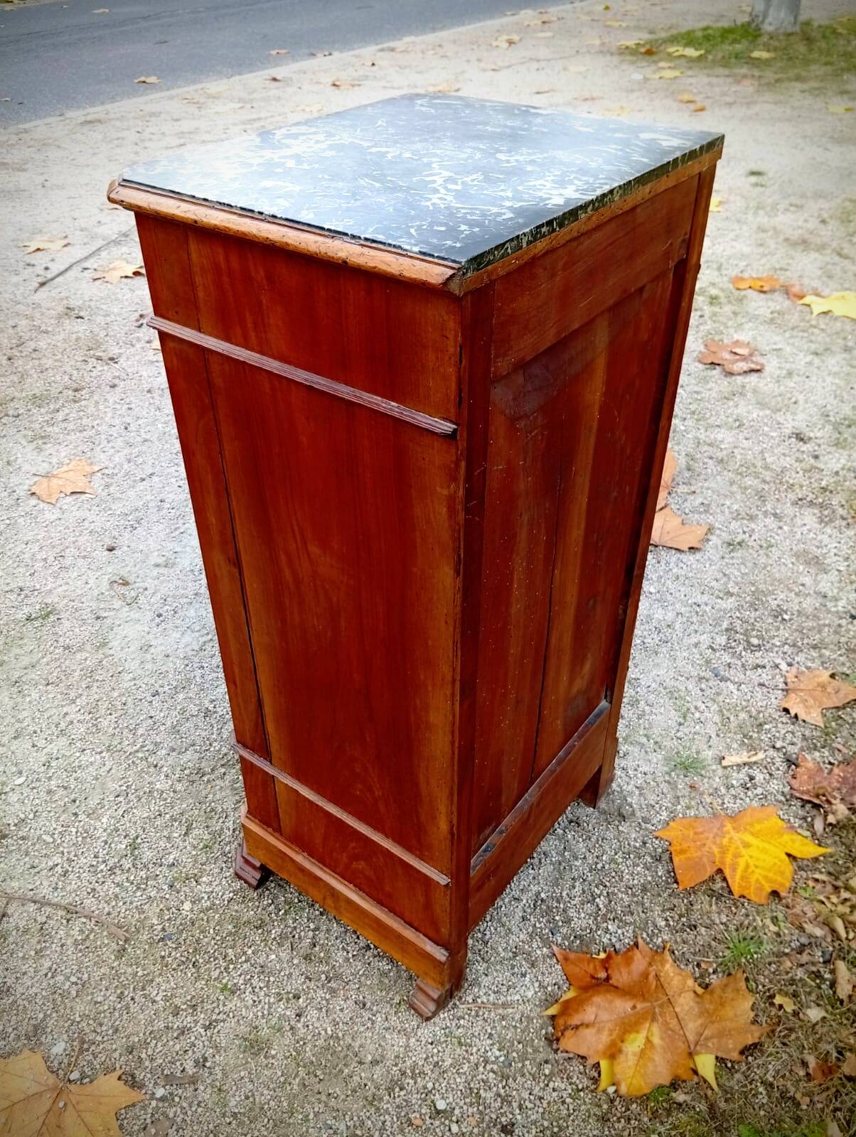 Antique bedside table