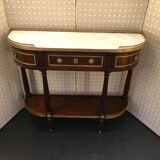 Louis XVI-style mahogany console