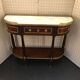Louis XVI-style mahogany console