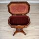 Victorian Mahogany Wood and Veneer Sewing Table, 1850s