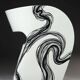 Smoke - Little Albert armchair by Ron Arad, hand painted, Signed Amane